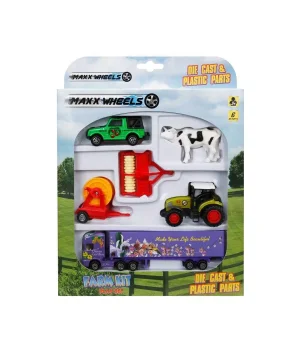 Maxx Wheels Araçlı Çiftlik Seti