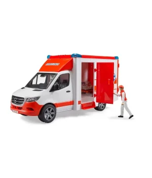 Mercedes Benz Sprinter Sirenli Ambulans ve Ekibi