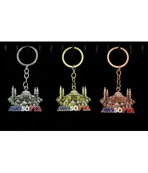 Metal Ayasofya Anahtarlık Alk2206