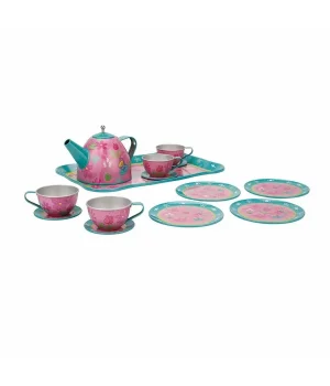 Metal Çay Takımı 15 Parça