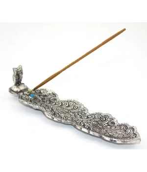 Metal Kayık Baykuş Tasarımı Tütsülük Ksk2202
