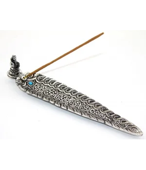 Metal Kayık Ganeşa Tütsülük  Ksk2199