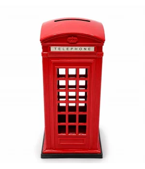 Metal Telefon Kulübesi Kumbara Alk5391