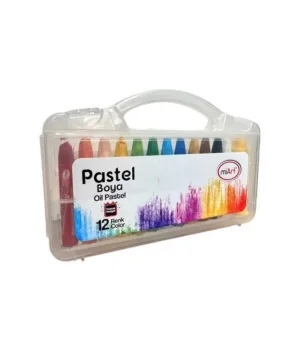 Miart Pastel Boya 12 Renk Çantalı