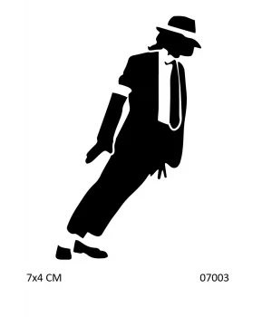 Michael Jackson Dans Geçici Dövme Şablonu