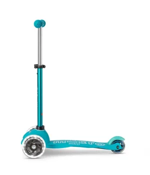 Micro Mini Deluxe LED 3 Tekerlekli Scooter Aqua
