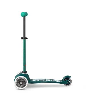 Micro Mini Micro Deluxe ECO LED 3 Tekerlekli Scooter Green