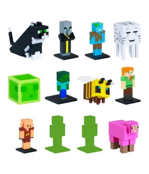 Minecraft 3D Toppeez 12'li Deluxe Figür Seti Seri 2