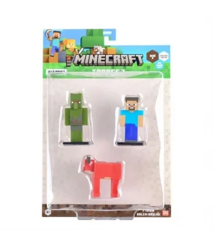 Minecraft 3D Toppeez 3'lü Figür Seti Seri 2