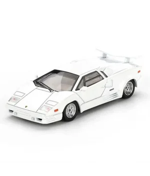 Mini GT 1/64 Lamborghini Countach 25th Anniversary White