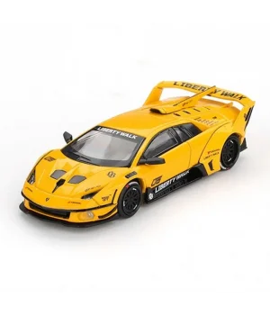 Mini GT 1/64 LB-Silhouette WORKS MURCIELAGO GT Evo Yellow