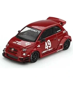 Mini GT 1/64 LB-WORKS x Abas Works ABARTH 595 Red