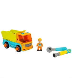 Minibo Sesli ve Işıklı Figürlü Sök Tak Mini Kamyon Seti