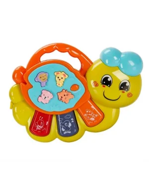 Minibo Sesli ve Işıklı Piyanolu Tırtıl