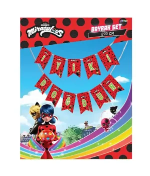 Miraculous Super Heroez İyi ki Doğdun Harf Afiş