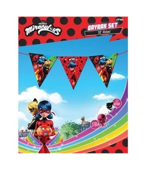 Miraculous Super Heroez Üçgen Flama