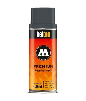 Molotow Belton Premium Sprey Boya 400 ml. 223 Anthracite Grey