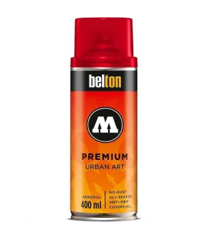 Molotow Belton Premium Sprey Boya 400 ml. 239 Transparent Traffic Red