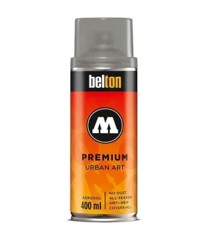 Molotow Belton Premium Sprey Boya 400 ml. 250 Transparent Middle Grey Neutral