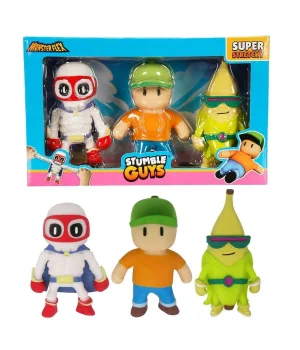 Monster Flex Stumble Guys 3’lü Stretch Figür Seti