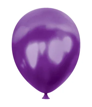 Mor Metalik Balon 5