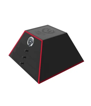 Myon Paris Pyramid Humidor Puro Kutusu Mat Siyah 50s