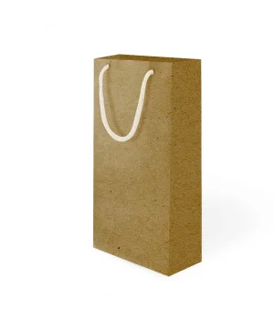 Naturel Kraft Karton Çanta 12x35