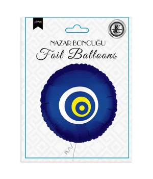 Nazar Boncuğu Folyo Balon 18