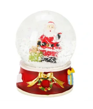 Noel Baba Figürlü Kar Küresi