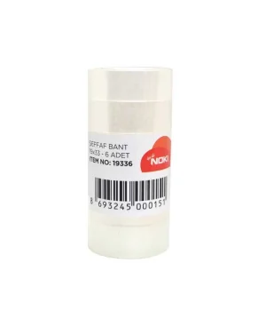 Noki Şeffaf Bant 19 mm. x 33 mt. 6lı Paket