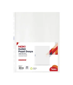 Noki XL Poşet Dosya Kalın 100Lü Paket (4830XL)