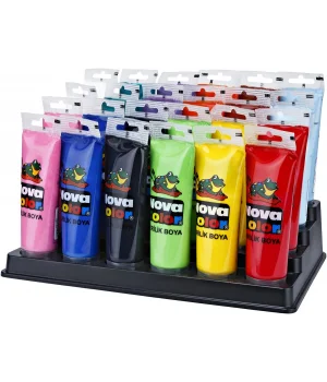 Nova Color Akrilik Boya Seti 24 Adet x 75 ml. Sınıf Seti (12 Renk x 2 Adet)
