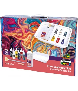 Nova Color Ebru Başlangıç Seti 6 Renk