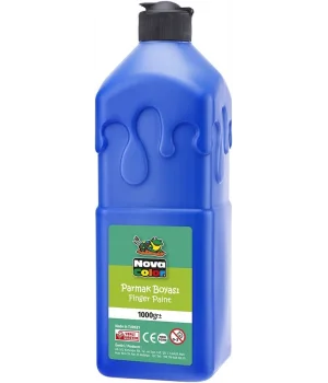 Nova Color Parmak Boyası 1000 gr. MAVİ