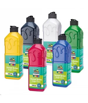 Nova Color Parmak Boyası 6 Renk x 500 gr.
