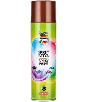 Nova Color Sprey Boya 200 ml. METALİK BAKIR