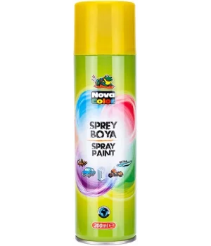 Nova Color Sprey Boya 200 ml. SARI