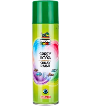 Nova Color Sprey Boya 200 ml. YEŞİL