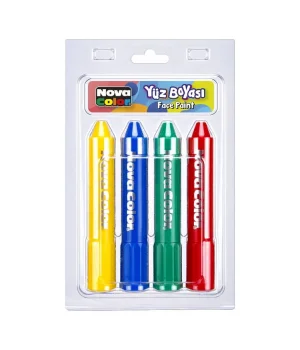 Nova Color Yüz Boyası 4 Renk