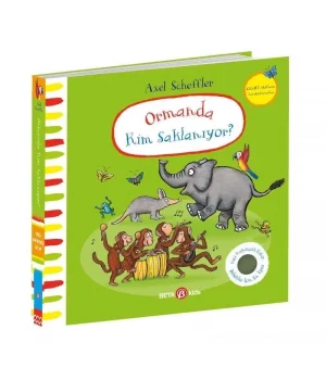 Ormanda Kim Saklanıyor? Keçe Kapaklı Kitap