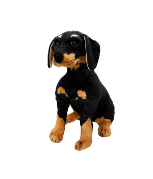 Oturan Rottweiler Peluş 68 cm