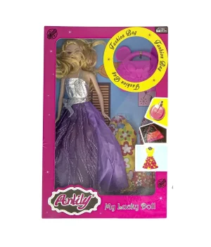 Oydaş Anlily Çantalı Yedek Elbiseli Bebek 2281