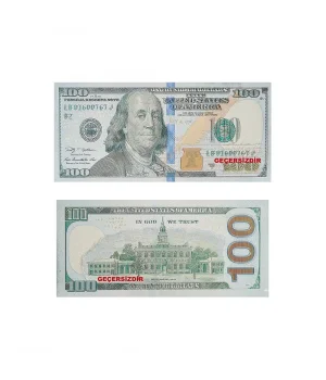 Oyuncak Kağıt Para100 USD