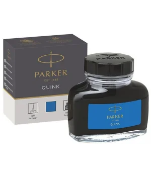 Parker Quink Dolma Kalem Mürekkebi 57 ml. MAVİ (yıkanabilir)