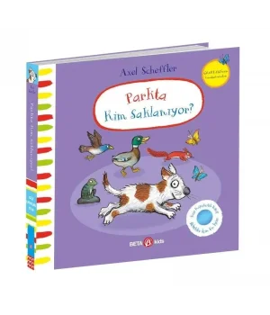 Parkta Kim Saklanıyor? (Keçe Kapaklı kitap)