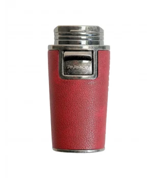 Parmida Bordo Çift Torch Deri Kaplama Puro Çakmak PCM0989 - Parmida