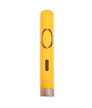 Parmida Sarı Puro Tutuculu Tek Torch Puro Çakmak PCM0987 - Parmida