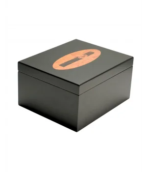 Parmida Siyah Nem Kontrollü Humidor PHUM0243 - Parmida