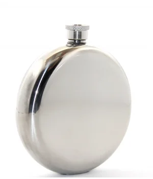 Paslanmaz Çelik Yuvarlak 8 Oz Tekli Matara Alk2677