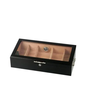 Passatore Alman Gastro Puro Kutusu Humidor Siyah 150s